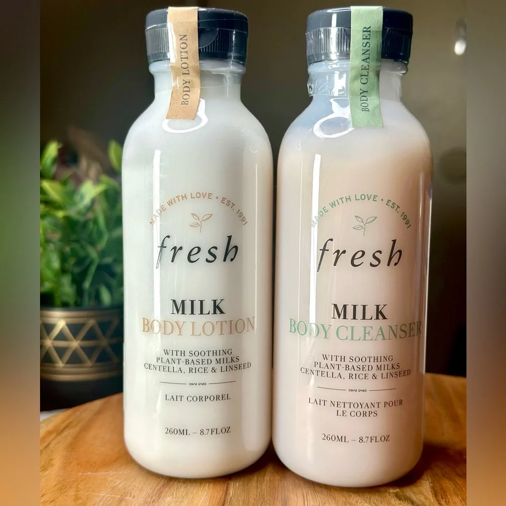 Fresh Milk Body Lotion and Cleanser Duo - Picture 1 of 7